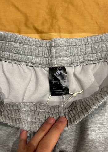 Adidas Gri Rahat Kesim Unısex Eşofman Altı - Görsel 4