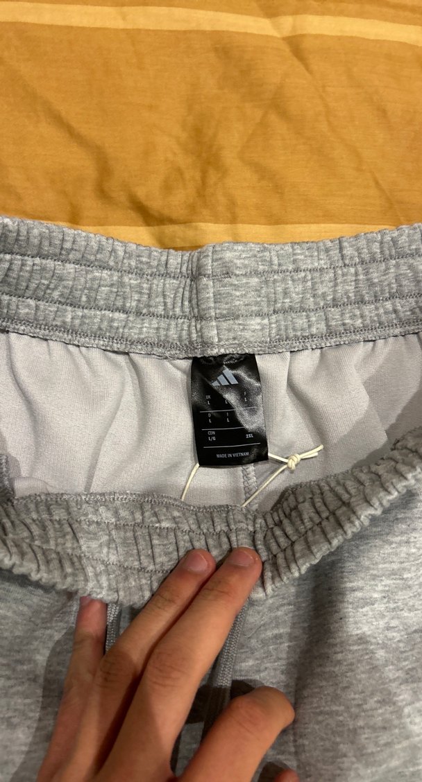 Adidas Gri Rahat Kesim Unısex Eşofman Altı - Görsel 4