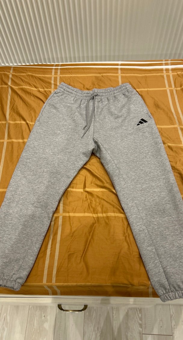 Adidas Gri Rahat Kesim Unısex Eşofman Altı - Görsel 2