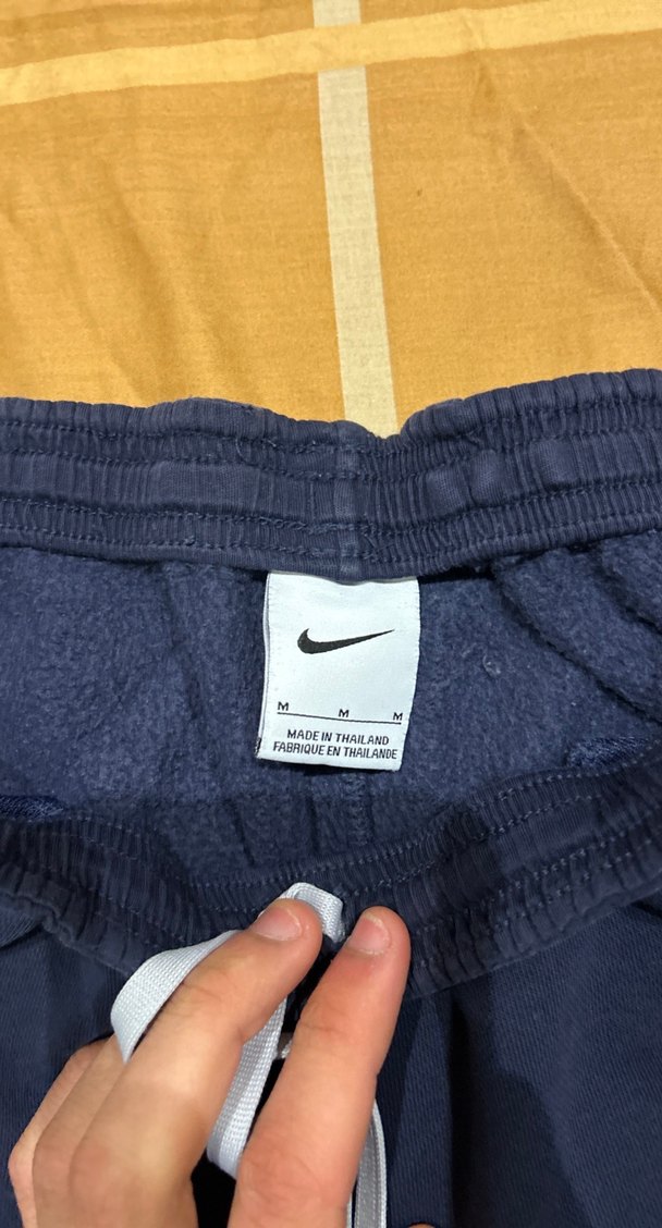 Erkek Mavi Rahat Kesim Eşofman Altı - Görsel 2