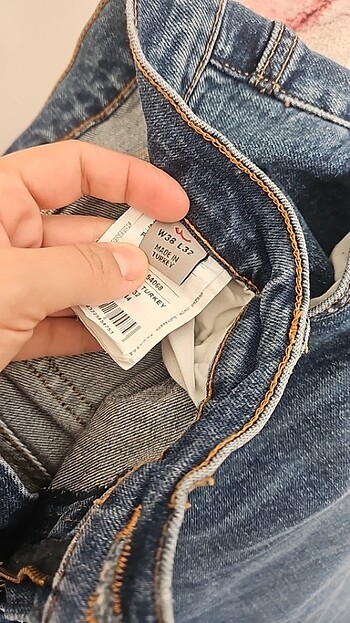 38 Beden Ltb Erkek Kot Pantolon