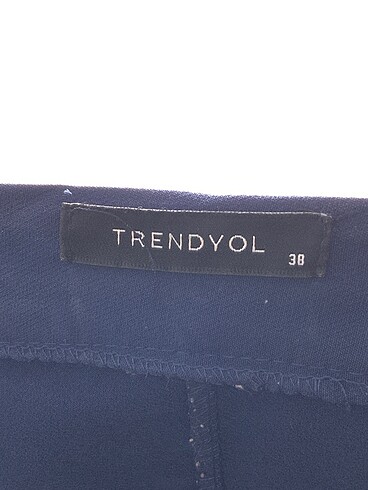 38 Beden lacivert Renk Trendyol & Milla Kumaş Pantolon %70 İndirimli.
