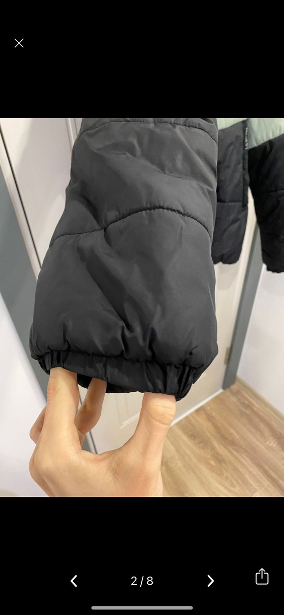 Mavi erkek mont - Görsel 2