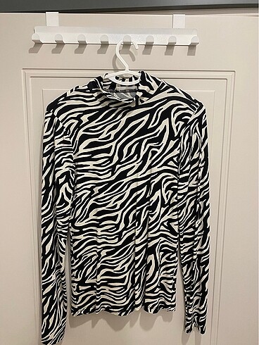 Zebra desenli body