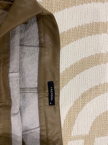 Kadın deri pantolon - Görsel 6