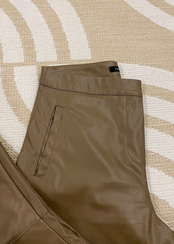 Kadın deri pantolon - Görsel 3