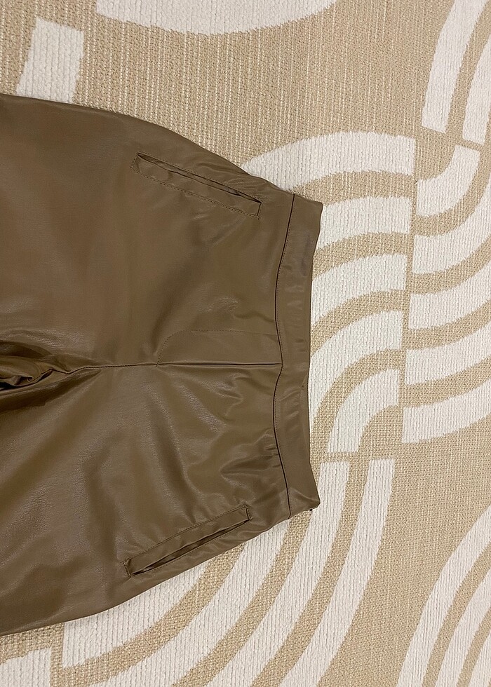 Kadın deri pantolon - Görsel 5