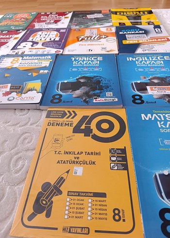 8. Sınıf Soru Bankası ve denemeler - Görsel 2