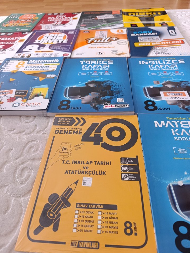 8. Sınıf Soru Bankası ve denemeler - Görsel 2