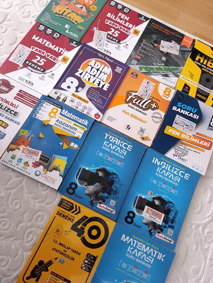 8. Sınıf Soru Bankası ve denemeler - Görsel 4
