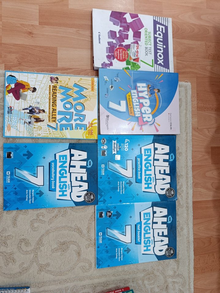 7. Sınıf İngilizce Sınav Hazırlık Kitapları Seti - Görsel 3