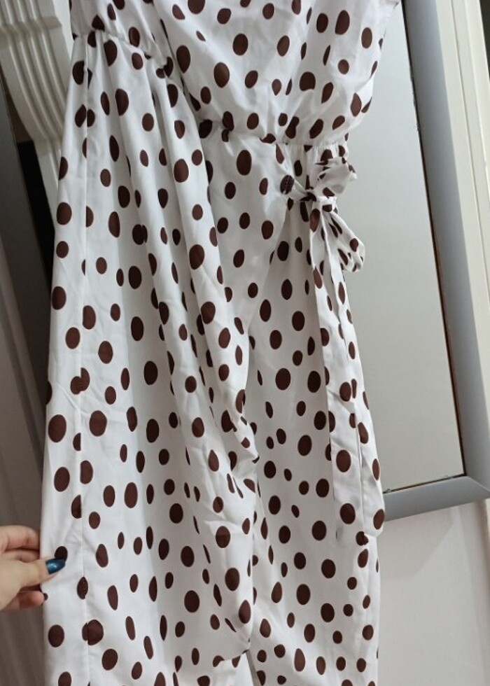 Yırtmaçlı elbise  - Görsel 4