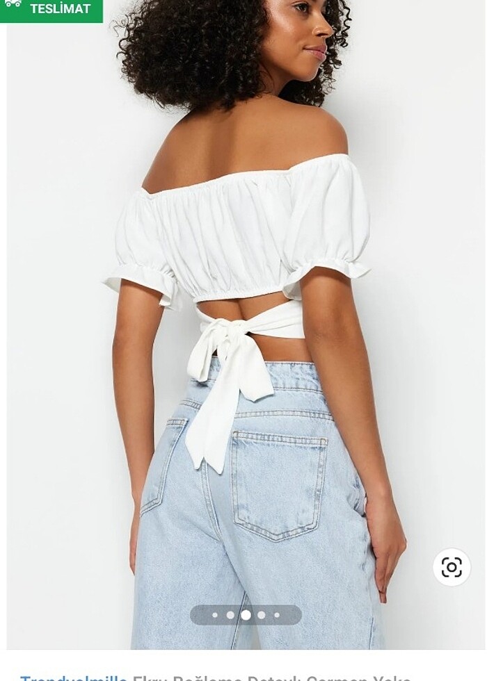 Beyaz bluz - Görsel 2