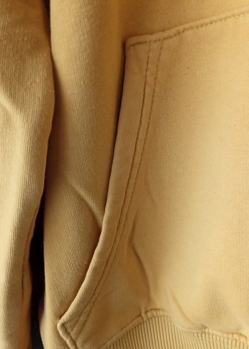 Nike Sarı Kapüşonlu Oversize Sweatshirt