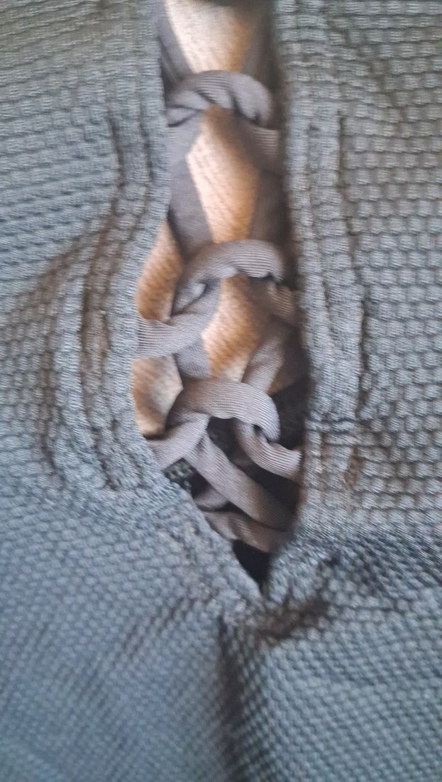 Siyah Gotik Strappy Mayo - Görsel 2