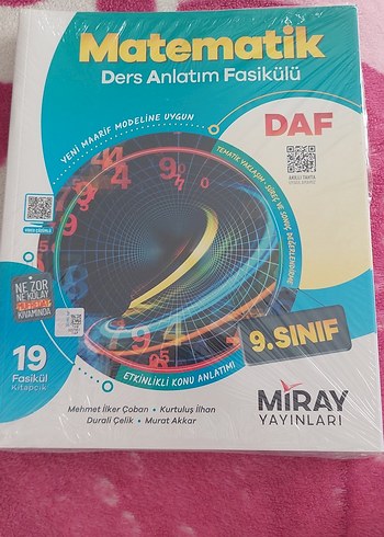 Miray Yayınları 9. Sınıf Matematik Ders Anlatım Fasikülü yeni