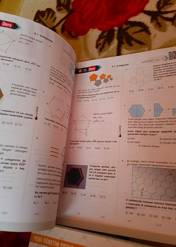 YKS TYT-AYT Geometri matematik ve Kimya Soru Bankaları - Görsel 3