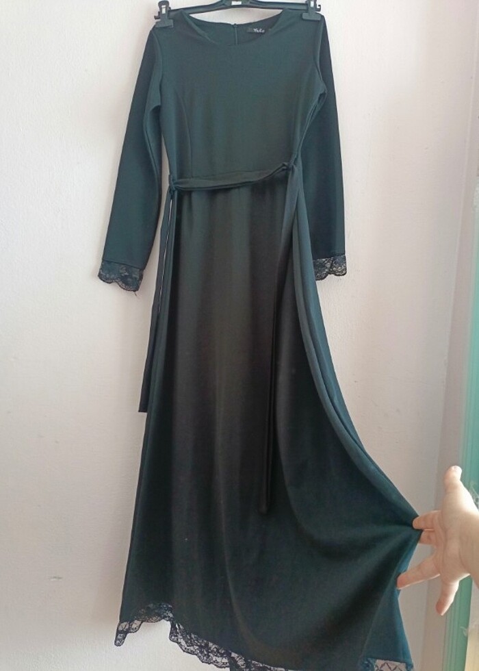 Siyah elbise - Görsel 4