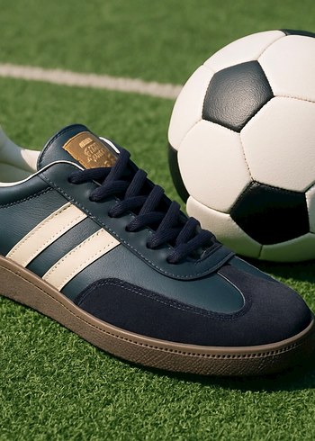 Lacivert Spor Ayakkabı - Görsel 4