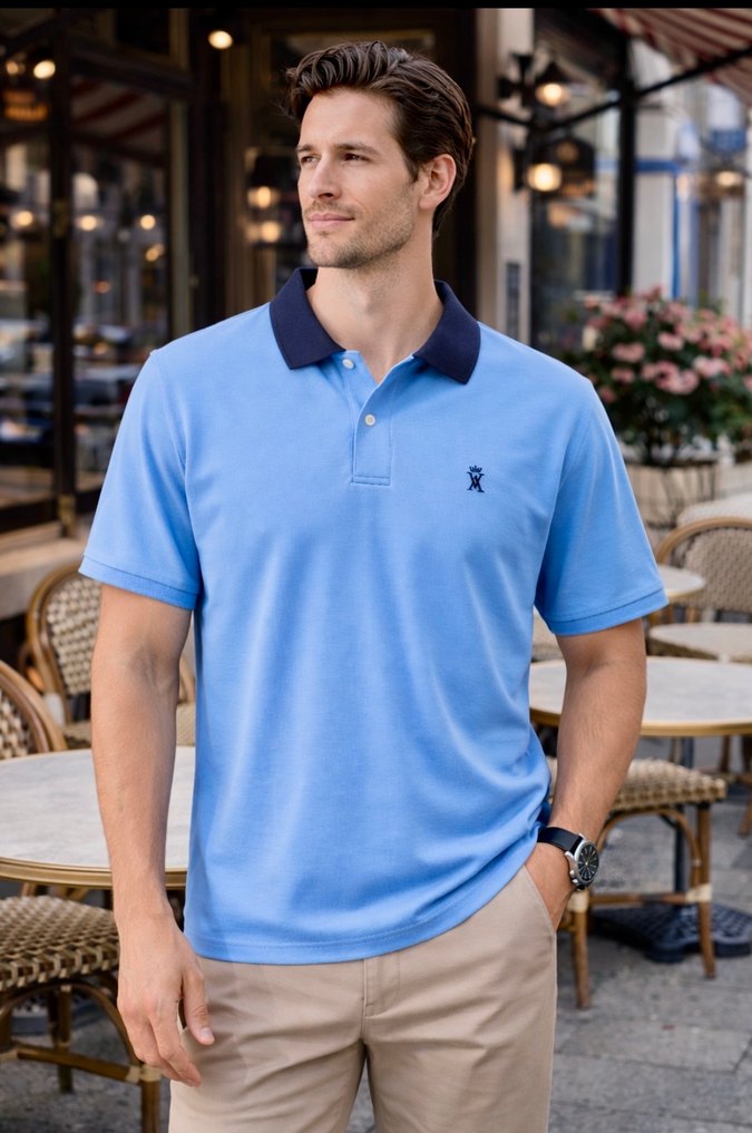 POLO YAKA TİŞÖRT VICOMTE - Görsel 2