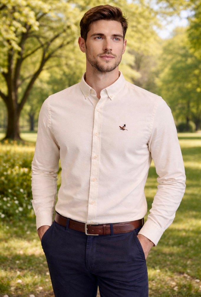 BEYMEN CLUB GÖMLEK RENK KREM - Görsel 3