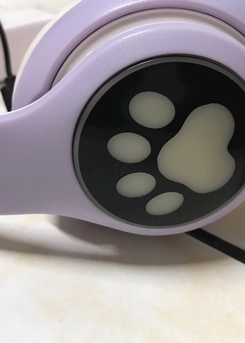 BLUETOOTHLU KEDİ KULAKLIK İŞIKLI - Görsel 5