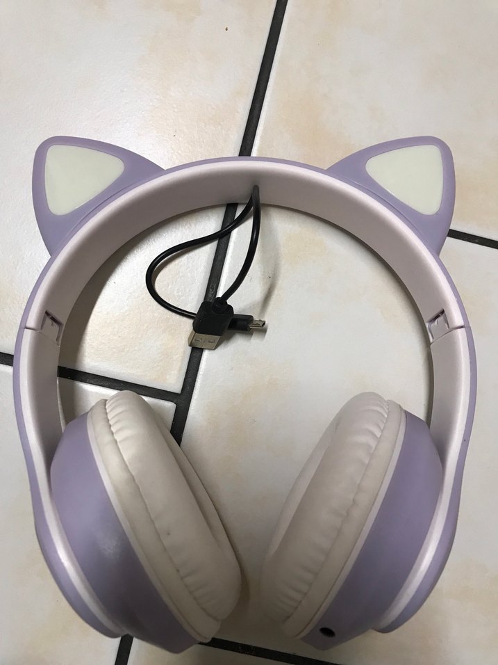 BLUETOOTHLU KEDİ KULAKLIK İŞIKLI - Görsel 4