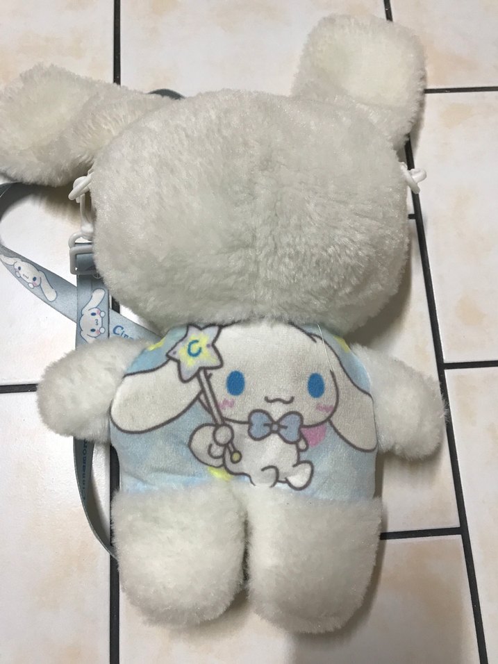 KIZ ÇOCUK CINNAMOROLL PELUŞ ÇANTA - Görsel 5
