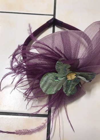 BG STORE MOR TÜY DETAYLI TAÇ - Görsel 3