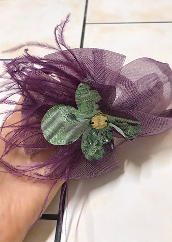 BG STORE MOR TÜY DETAYLI TAÇ - Görsel 5