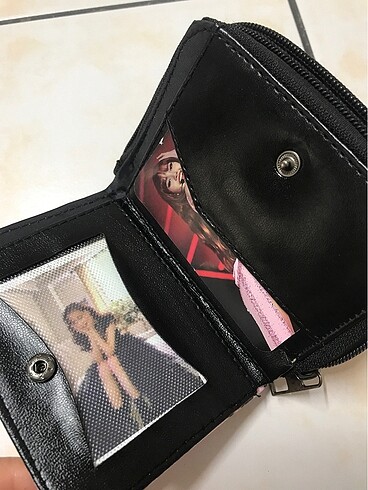 KIZ ÇOCUK BLACK PİNK CÜZDAN - Görsel 4