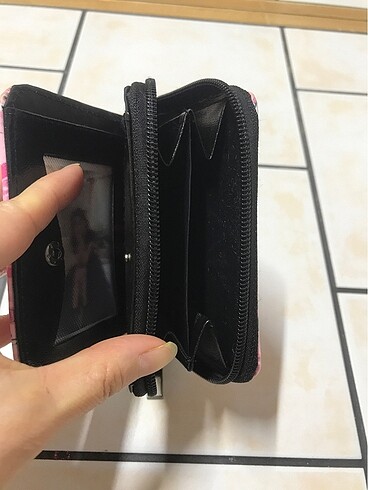 KIZ ÇOCUK BLACK PİNK CÜZDAN - Görsel 4