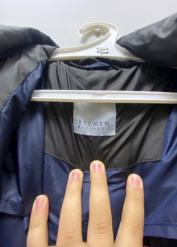 Erkek Gri Street Style Kapitone Mont - Görsel 8