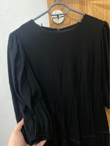 Siyah kısa elbise - Görsel 2