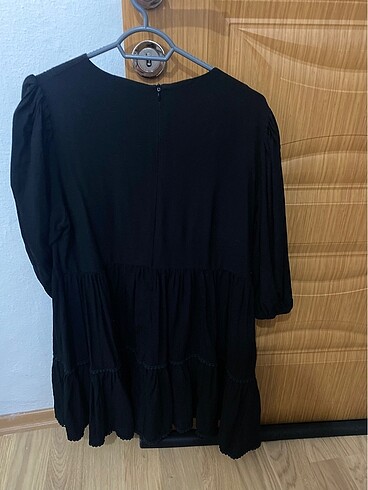 Siyah kısa elbise - Görsel 5