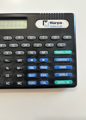 Hurpa Siyah Elektronik Çeviri Cihazı - Görsel 2