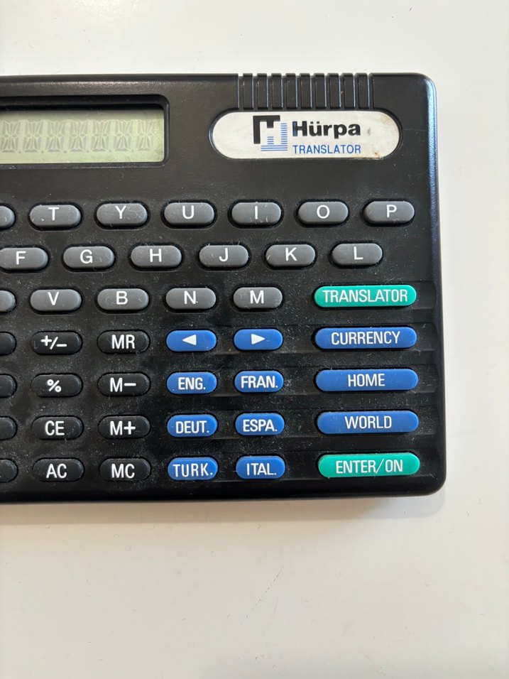 Hurpa Siyah Elektronik Çeviri Cihazı - Görsel 2