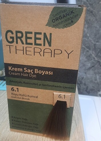 Green therapy organik boya kumral