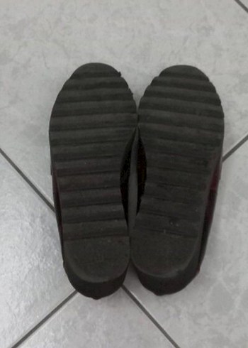 35 Beden bordo Renk Bordo rugan ayakkabı