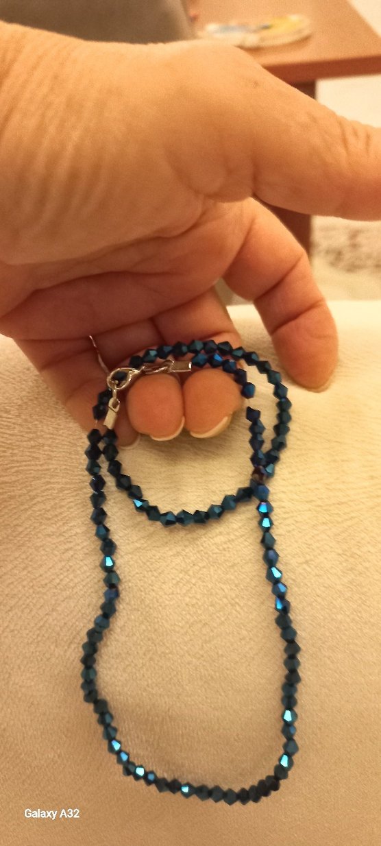 Gerçek kristal kolye - Görsel 2