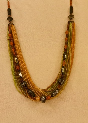 Vintage gümüş kolye - Görsel 2