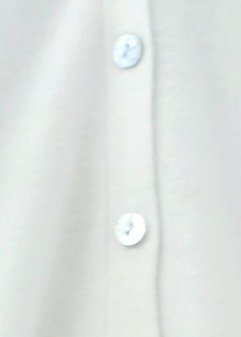 V yaka beyaz hırka - Görsel 4