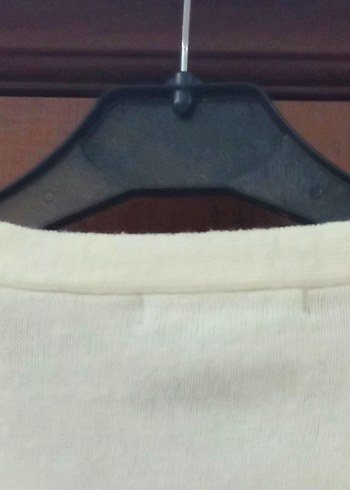 V yaka beyaz hırka - Görsel 7