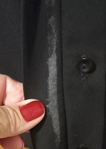 Uzun kollu siyah krep gömlek - Görsel 6