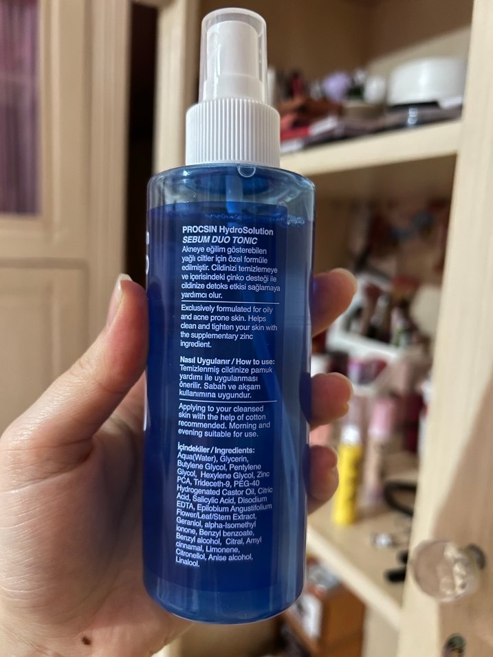 PROCSIN HydroSolution Sebum Duo Yüz Temizleme Toniği - Görsel 2