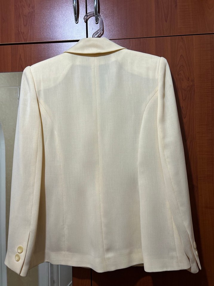 Remy Bej Kadın Uzun Kollu Saten Takım - Görsel 3