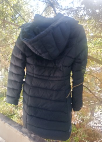 Benetton Midi Kışlık Fermuarlı Mont - Görsel 7