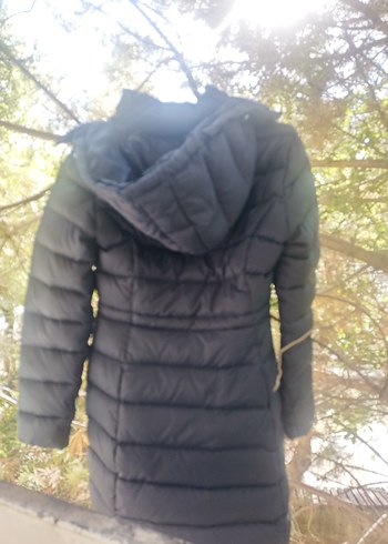 Benetton Midi Kışlık Fermuarlı Mont - Görsel 6