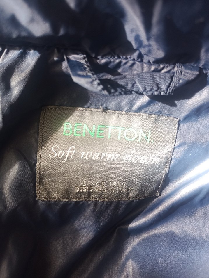 Benetton Midi Kışlık Fermuarlı Mont - Görsel 4