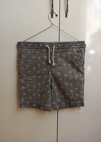 GAP Gri Pamuklu Erkek Çocuk Mini Şort